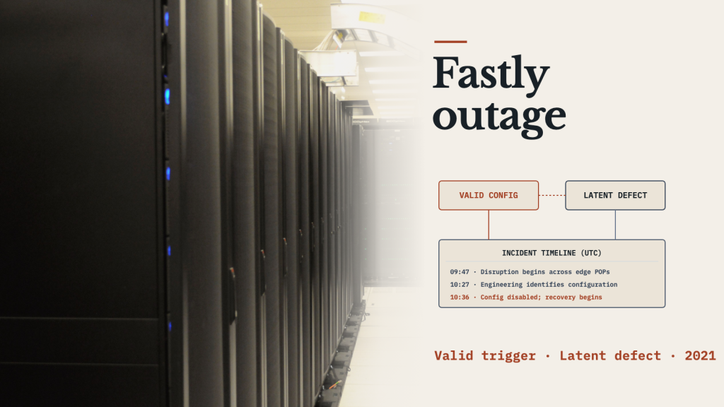 Rows of computing server racks at NERSC, illustrating shared internet content delivery infrastructure.