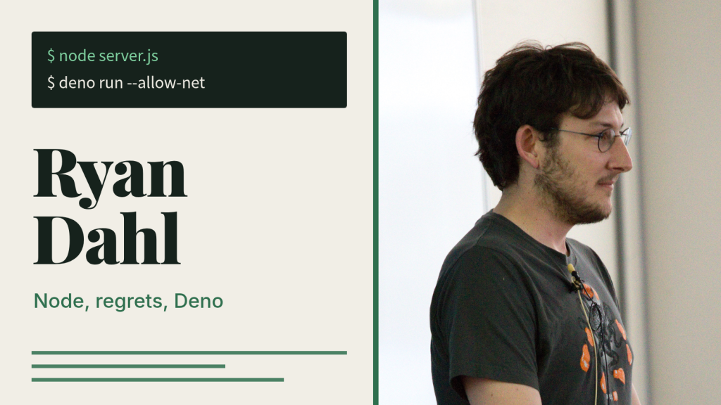 Ryan Dahl Built Node.js. Then He Gave a Talk About Everything He Regretted.
