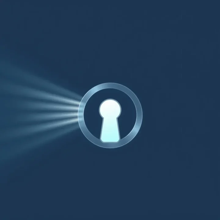 An editorial illustration showing a central metallic gateway filtering incoming streams of light into controlled output paths.