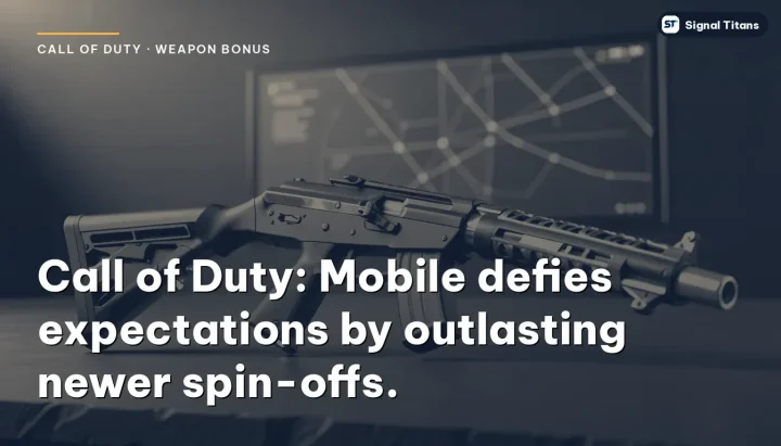 Call of Duty · Weapon Bonus: Call of Duty: Mobile defies expectations by outlasting newer spin-offs.