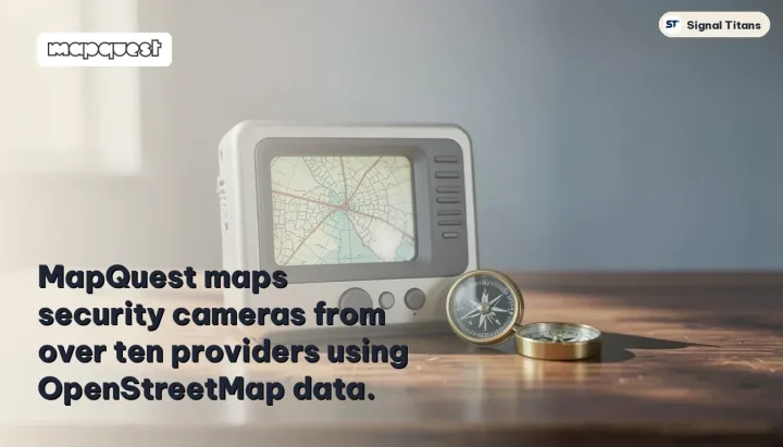 MapQuest · Surveillance Layer: MapQuest maps security cameras from over ten providers using OpenStreetMap data.