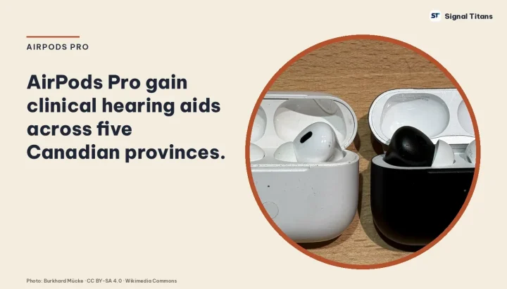 Photo: AirPods Pro (Burkhard Mücke · CC BY-SA 4.0 · Wikimedia Commons)