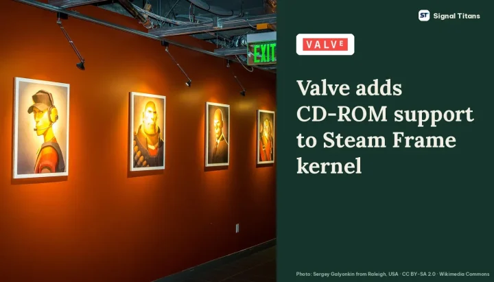 Photo: Valve (Sergey Galyonkin from Raleigh, USA · CC BY-SA 2.0 · Wikimedia Commons)