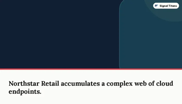 External Attack Surface Assessment: Northstar Retail accumulates a complex web of cloud endpoints.